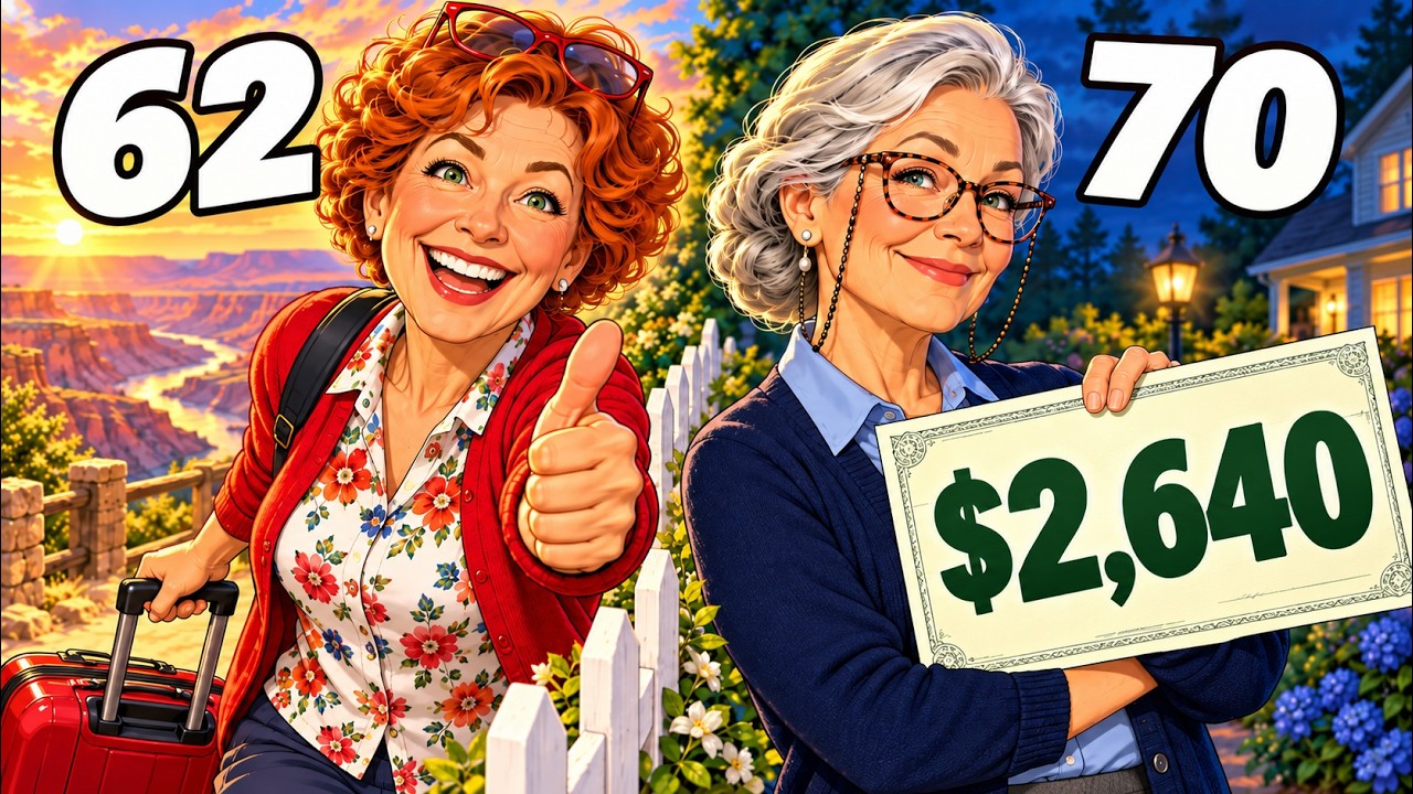 Social Security at 62 vs 70: Two Neighbors, 19 Years Later &mdash; Who Won?