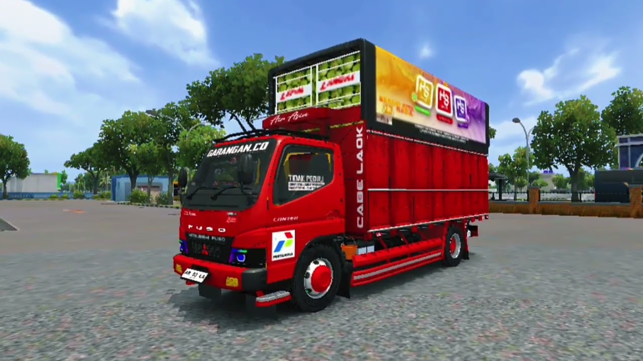 SHARE MOD BUSSID  LIVERY TRUK CANTER VAR HORAS S12 MUKLAS PO 