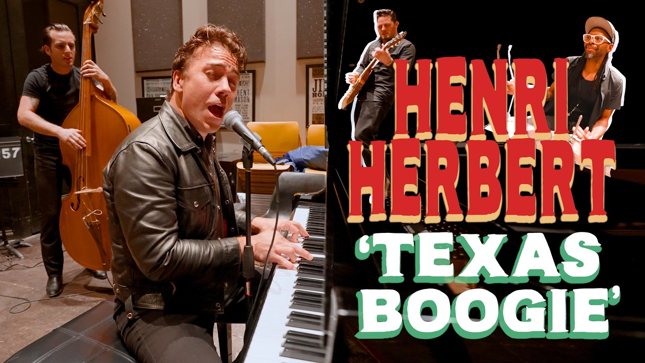 HENRI HERBERT - 'Texas Boogie' | LIVE from Cooper Hall, Nashville | BOPFLIX sessions