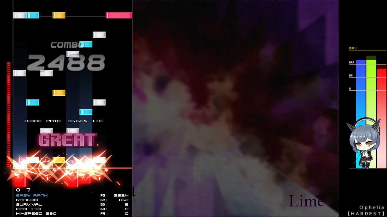 [BMS] Ophelia - ★16 FULL COMBO
