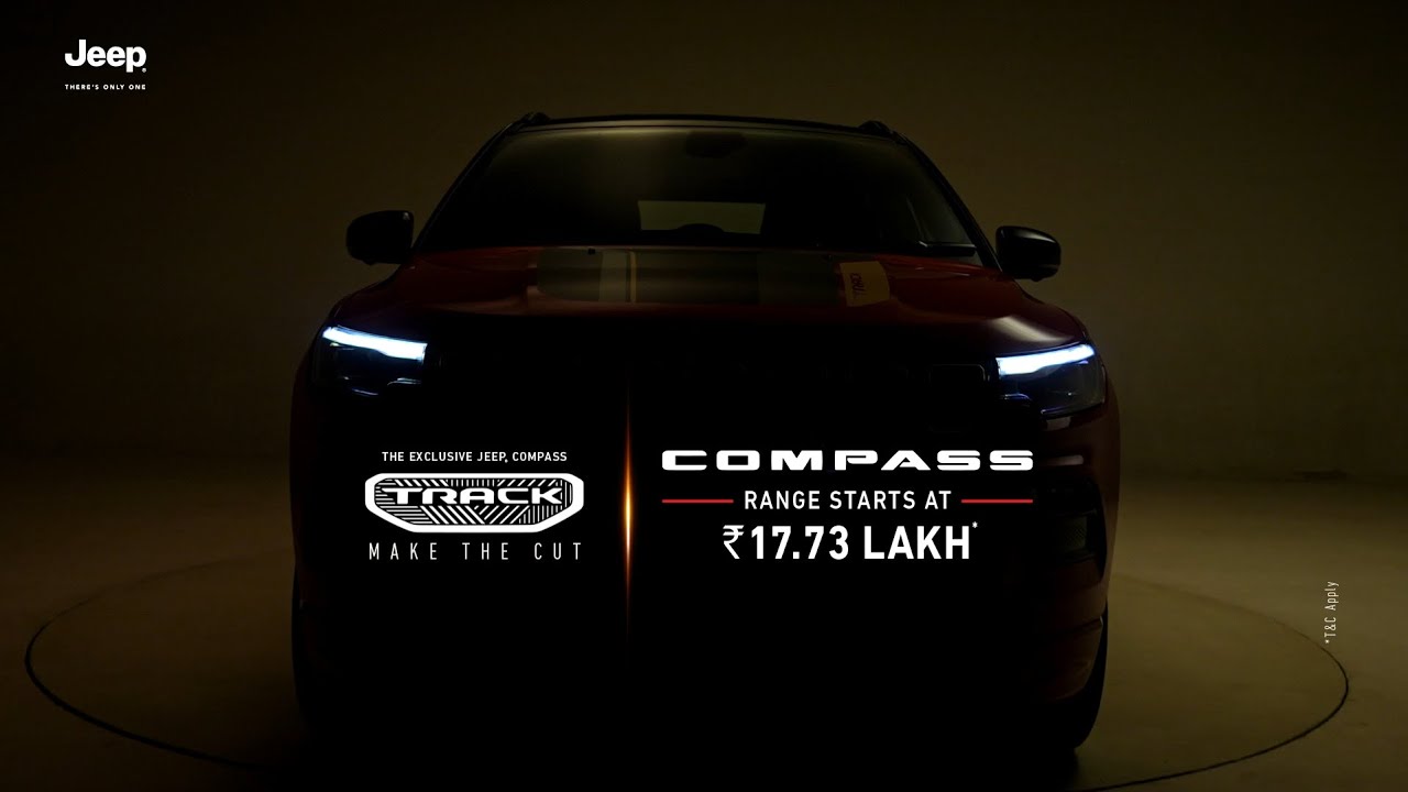 The Exclusive Jeep&reg; Compass Track Edition &mdash; Make the cut