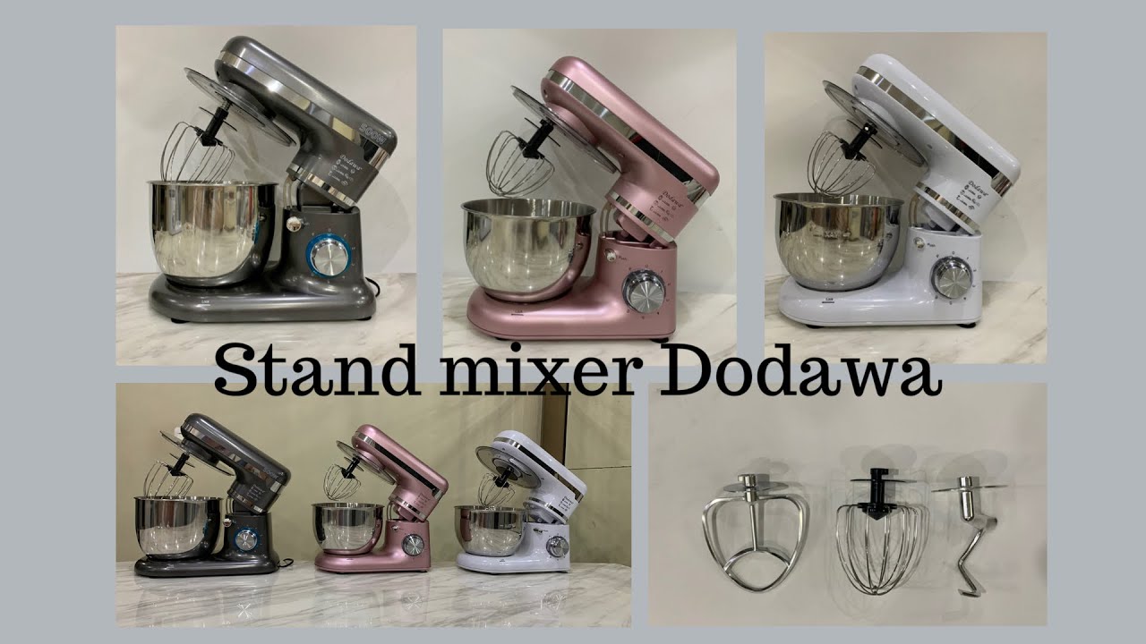 Stand Mixer Dodawa/ Perbandingan antar mixer 4 Liter & 5 Liter / Mixer Silver Gray & Mixer Rosegold