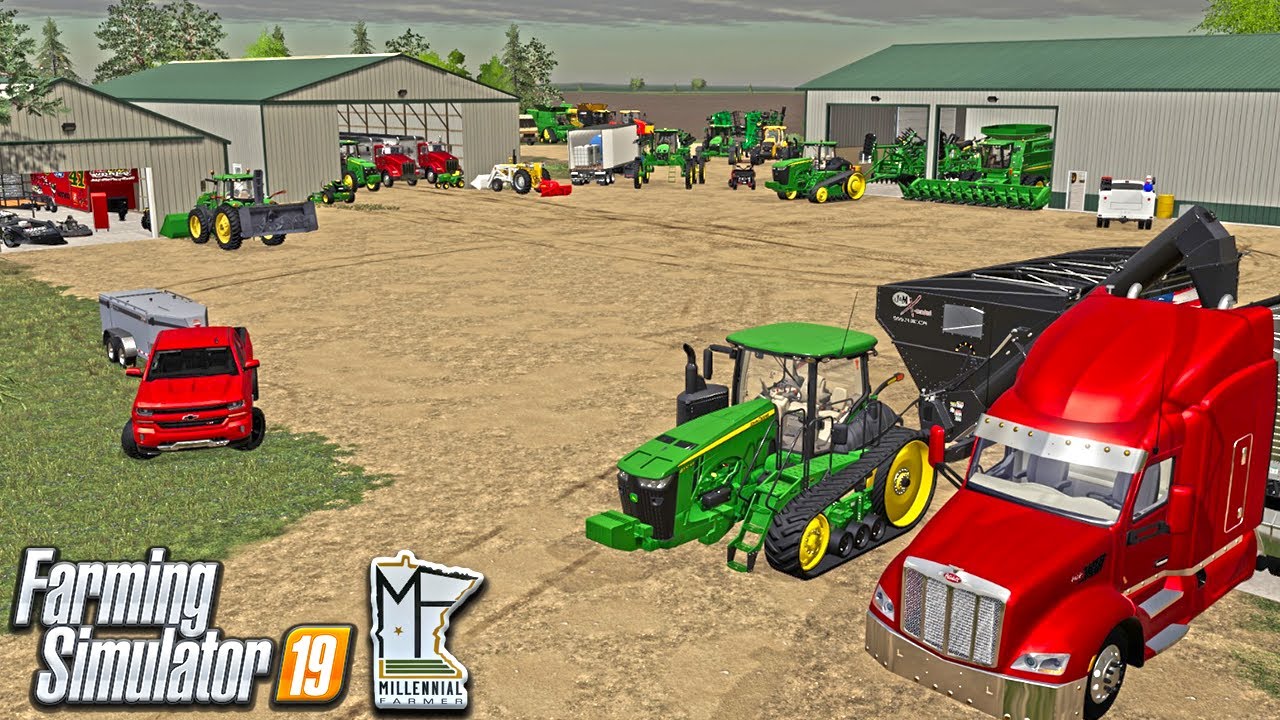 FARM JUST LIKE THE MILLENNIAL FARMER | HIS EXACT SETUP | FARMING SIMULATOR 19