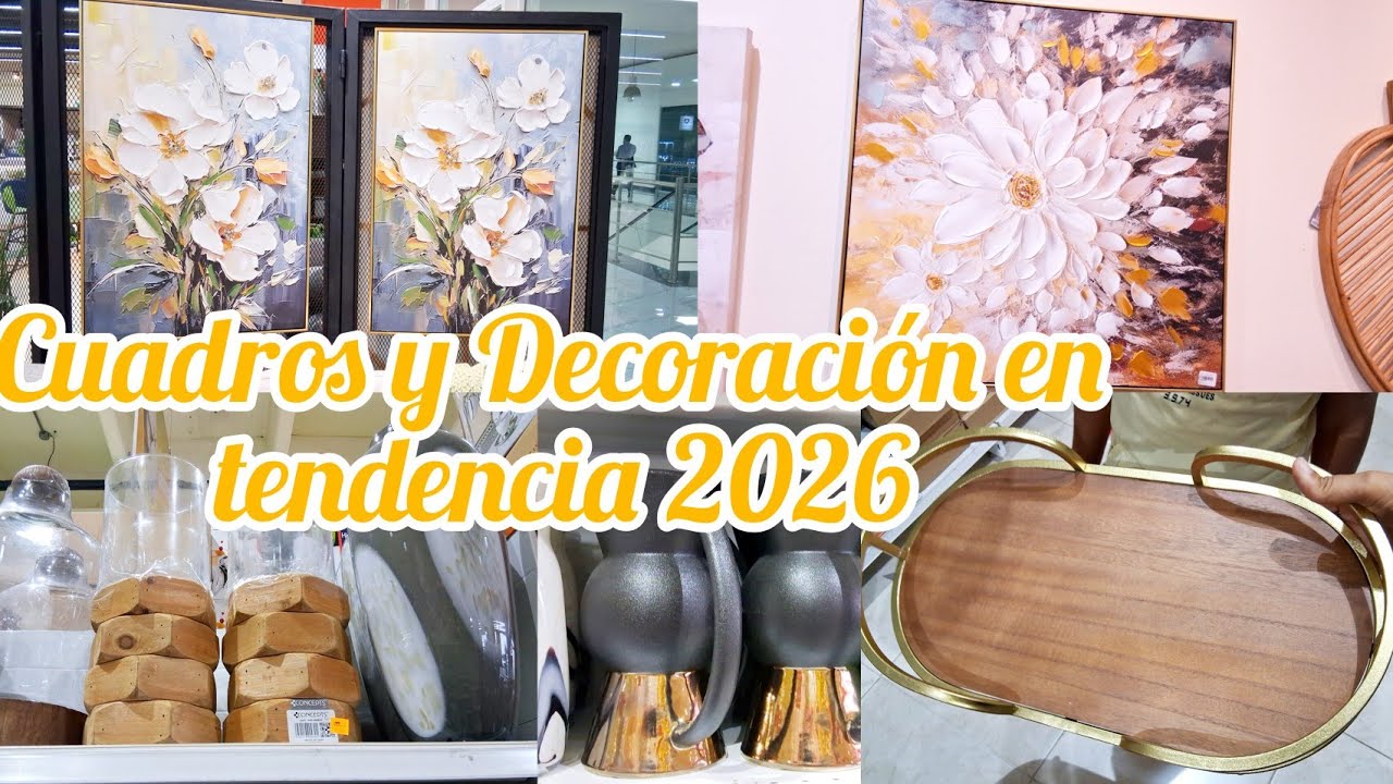 Recorrido tienda/decoración para sala en 2026