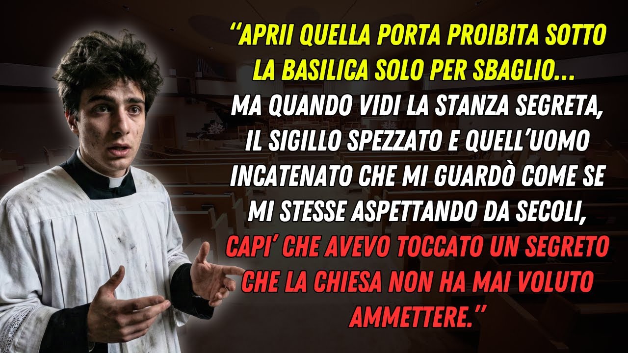 Il novizio più timido aprì per errore una porta proibita sotto la basilica… e vide l’inimmaginabile