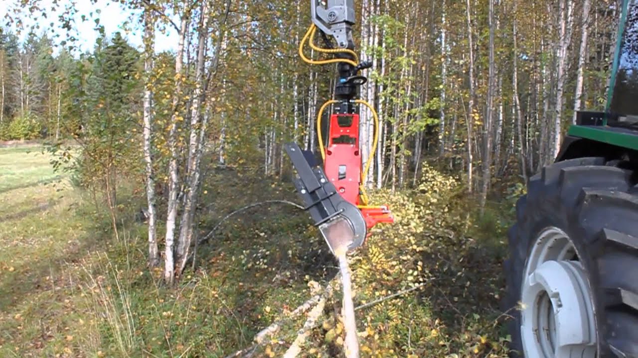 Naarva S23 stroke harvester and firewood processor in 2012