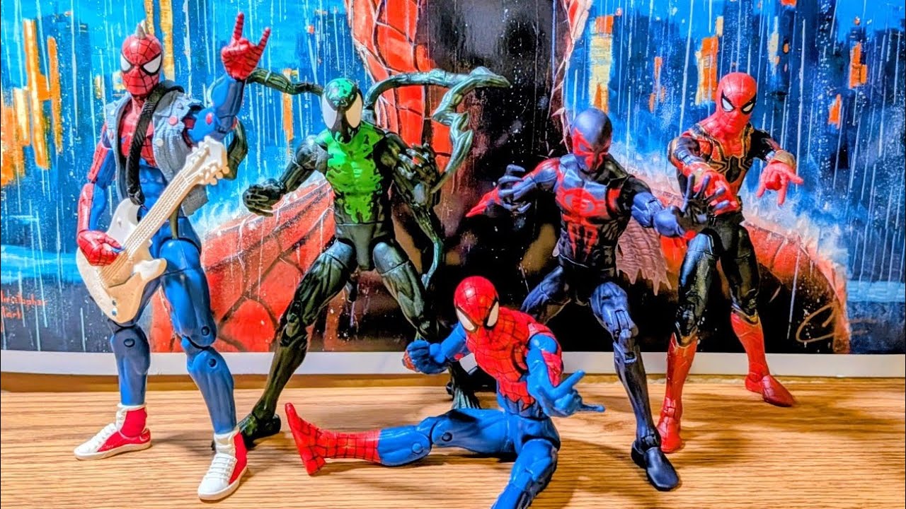 Marvel Legends Spider Men Figure Review!!!