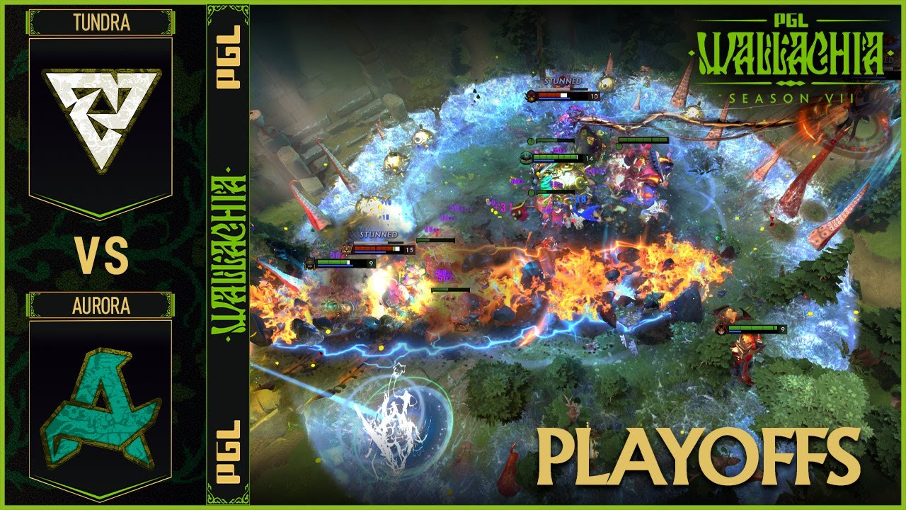 LOSER IS OUT! AURORA vs TUNDRA - HIGHLIGHTS - PGL Wallachia Season 7 | DOTA2
