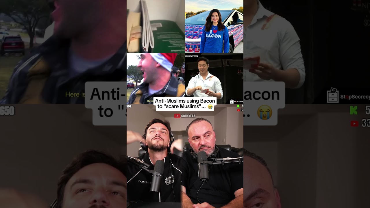Исламофобы думают, что бекон пугает мусульман 💀🥓