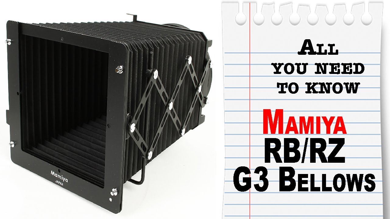All you need to know: Mamiya RB/RZ G3 Bellows
