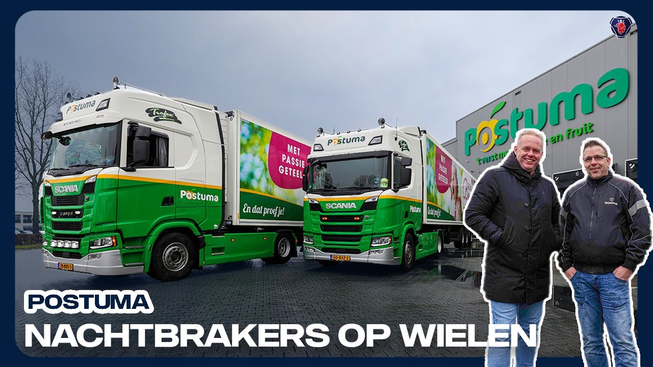 Hoe Postuma AGF Nacht na Nacht Vers Bezorgt met de 500S | Scania KOTR