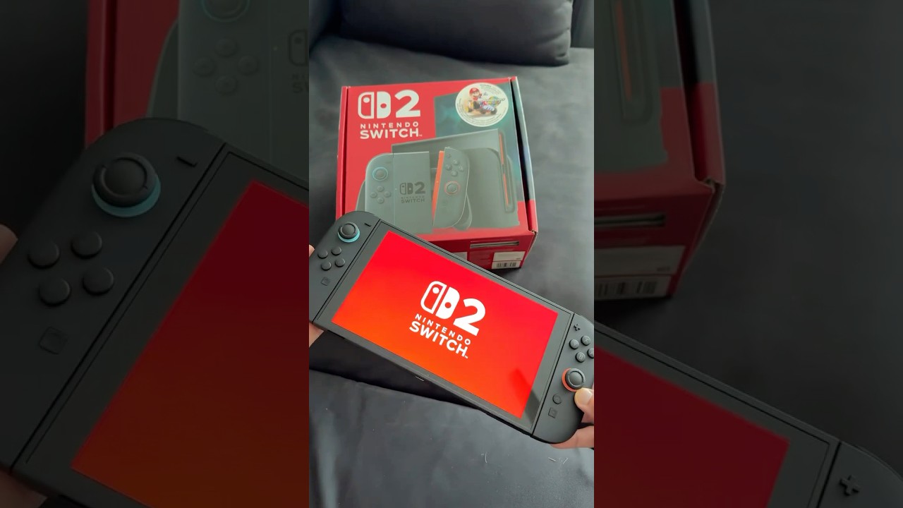 Starting Up My New Nintendo Switch 2