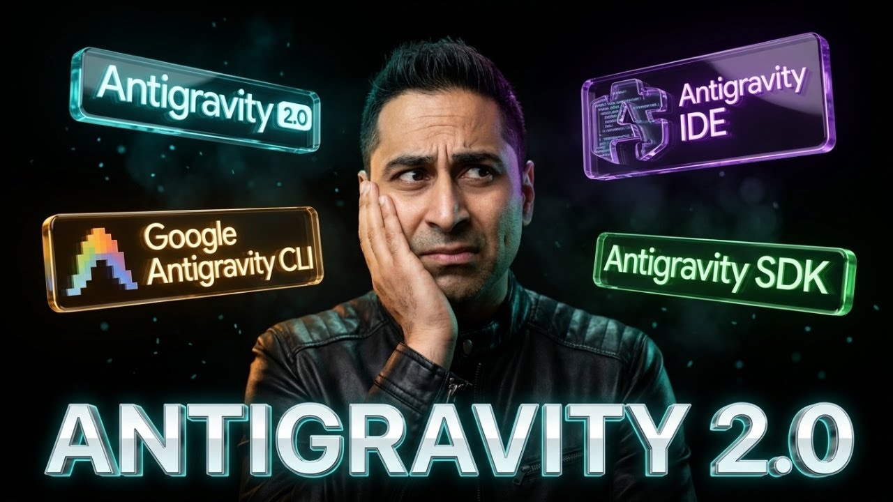 Сравнение Antigravity 2.0, IDE, CLI и SDK | Создание приложения Stock Scout в прямом эфире