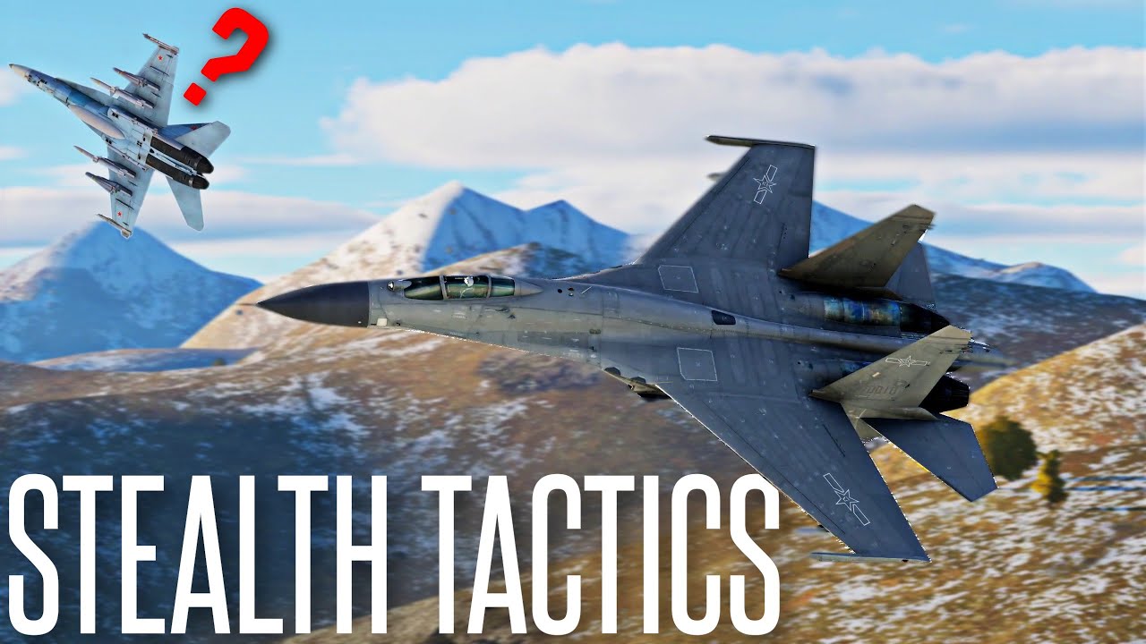 TRICKING FLIGHT SIM PLAYERS WITH STEALTH! - DCS World J-11 PVP