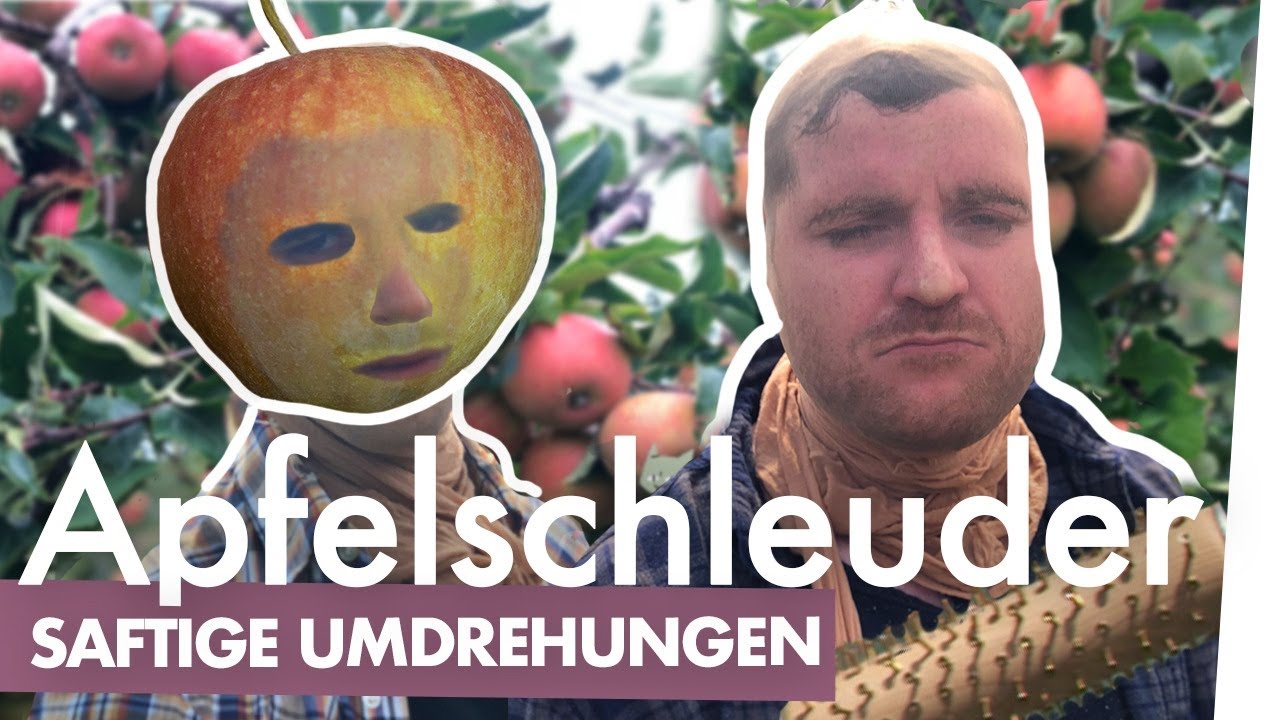 Apfelpresse bauen – Damenstrumpf Saft aus dem Rasenmäher | Kliemannsland