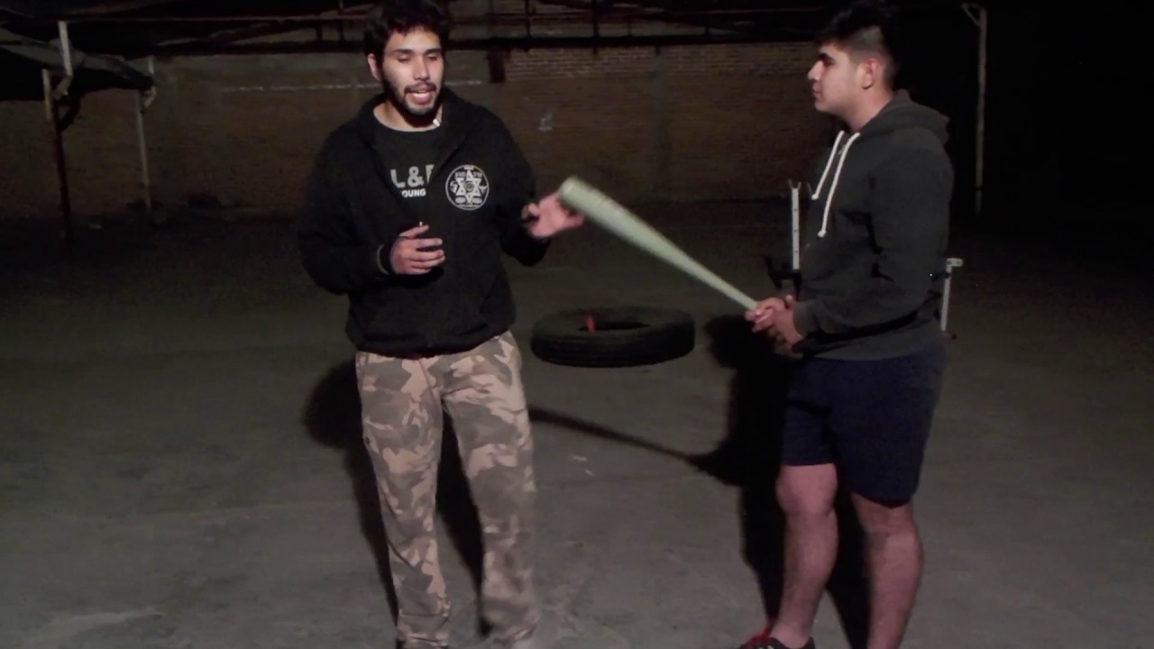Como defenderse de un arma contundente/Bate/palos etc