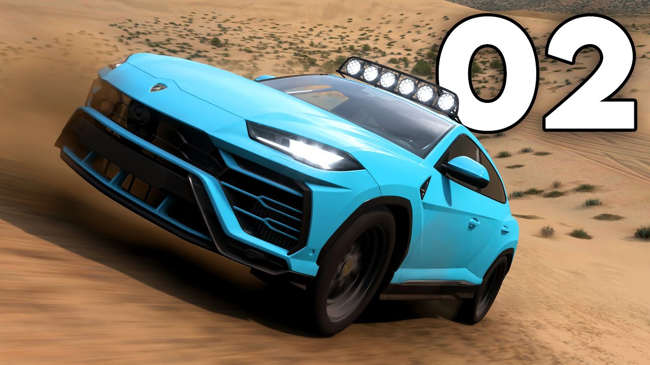 Forza Horizon 5 Rally Adventure - Part 2 - LAMBORGHINI URUS RALLY BUILD