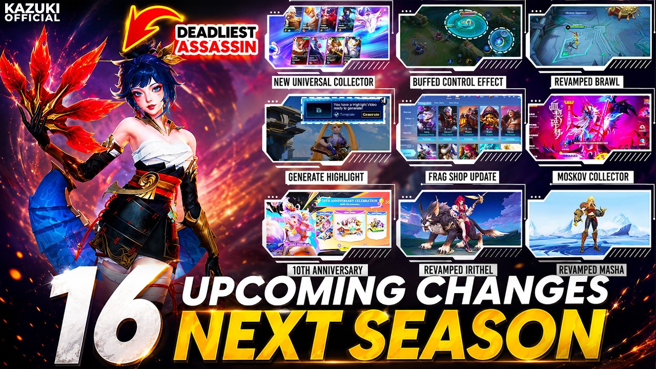 ALL 16 UPCOMING CHANGES IN SEASON 41 | NEW HERO 133 | HIGHLIGHT FEATURE | FREE MOSKOV COLLECTOR SKIN