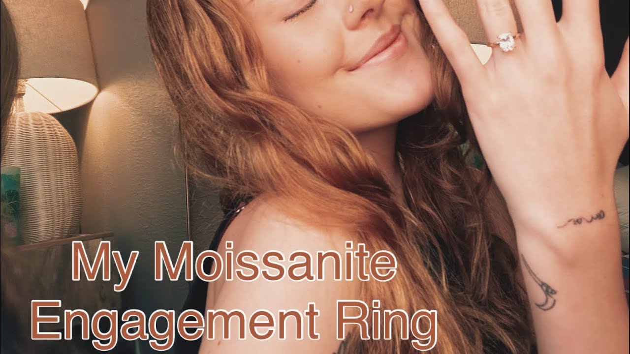 My Moissanite Engagement Ring