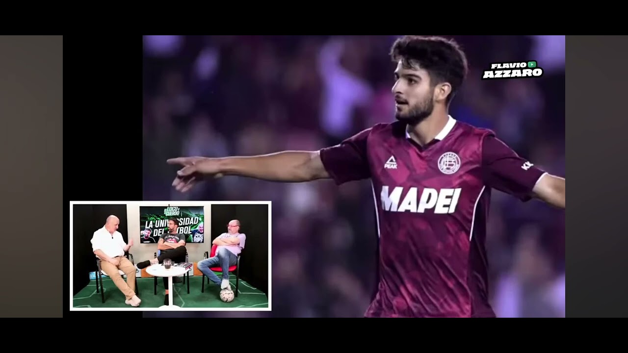 Historia de José Manuel López en Lanús y su posterior pasaje al Palmeiras. La cuenta Nicolás Russo.