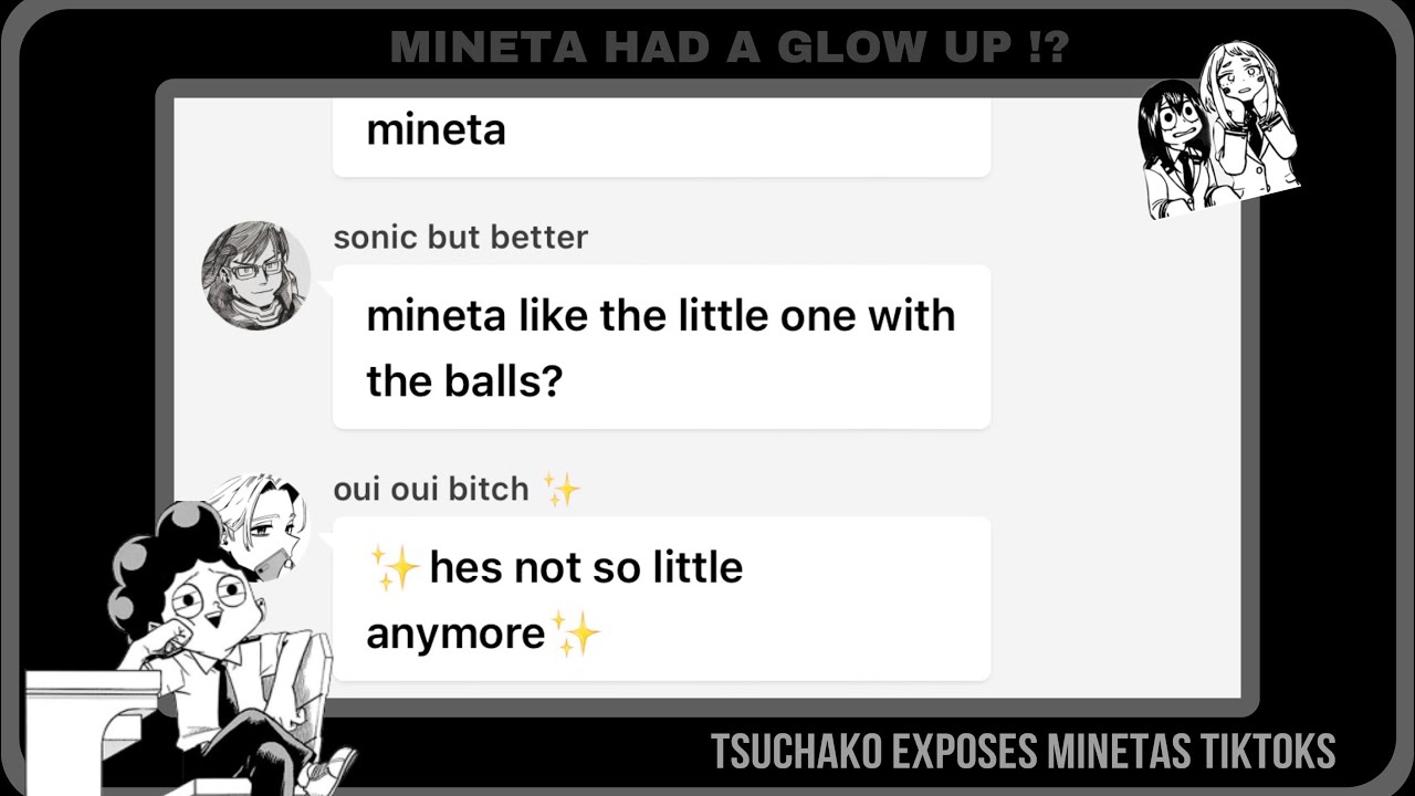 Mineta has a summer glow up!? |Tsuchako exposes minetas tiktoks|
