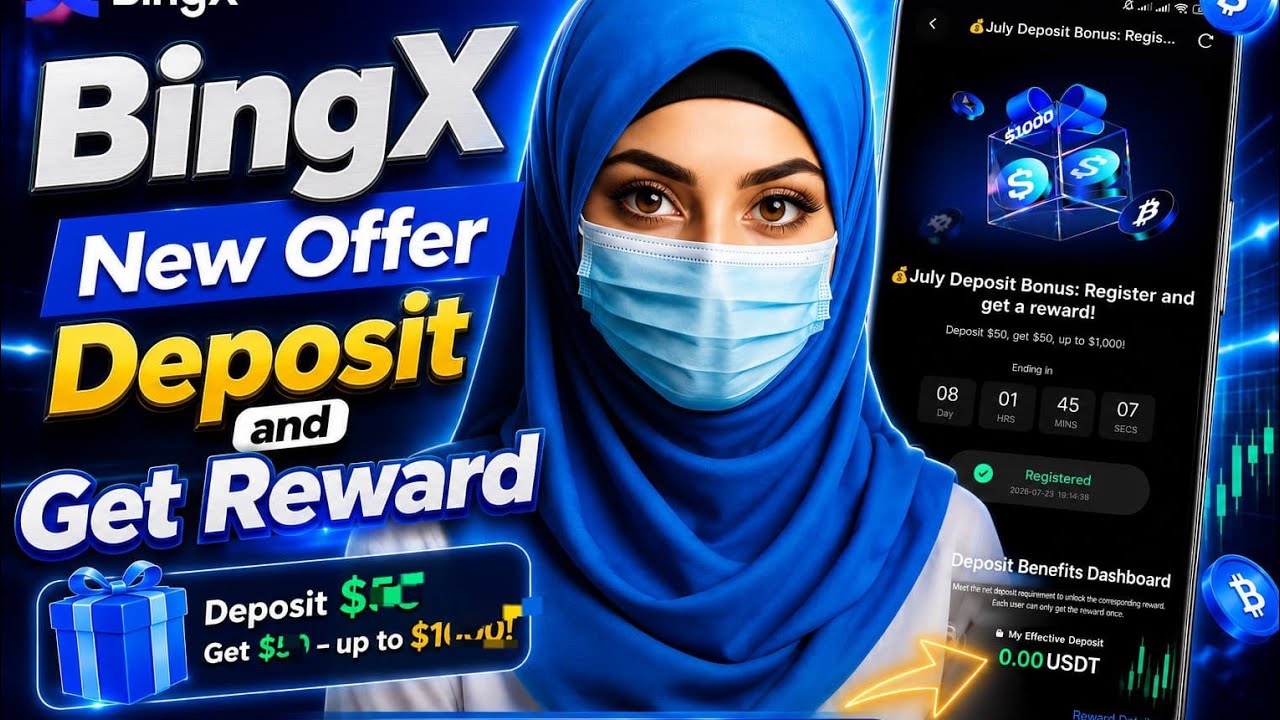 BingX New Offer 2026 | Deposit & Get Reward | BingX Deposit Bonus Explained