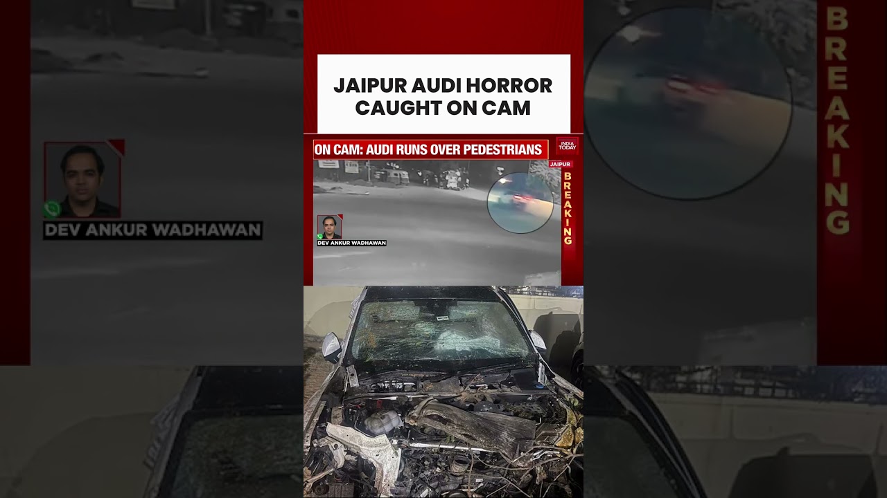 Jaipur Horror: Speeding Audi in Alleged Race Kills 1, Injures 14 | Rajasthan Top News Today