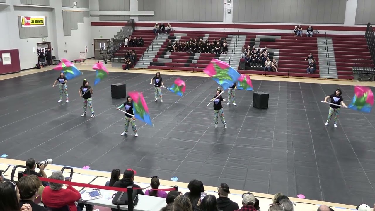 2026 McFarland Junior High Winter Guard at P.P.A.A.C.C. 02-14-26