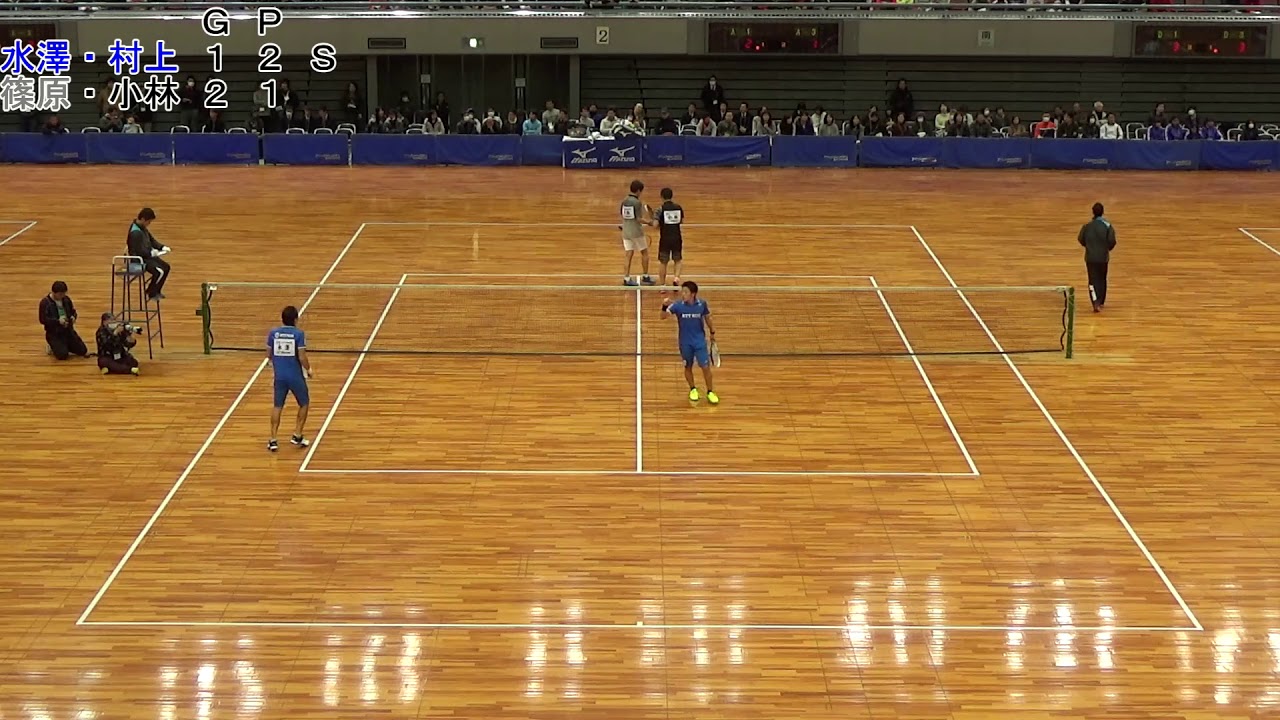 '18 全日本インドアソフトテニス選手権大会 男子 Aブロック 3