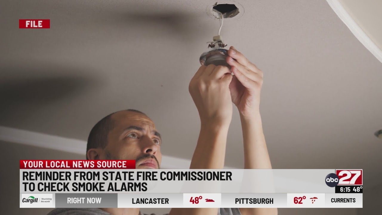 Spring forward means check your smoke alarms, fire commissioner says