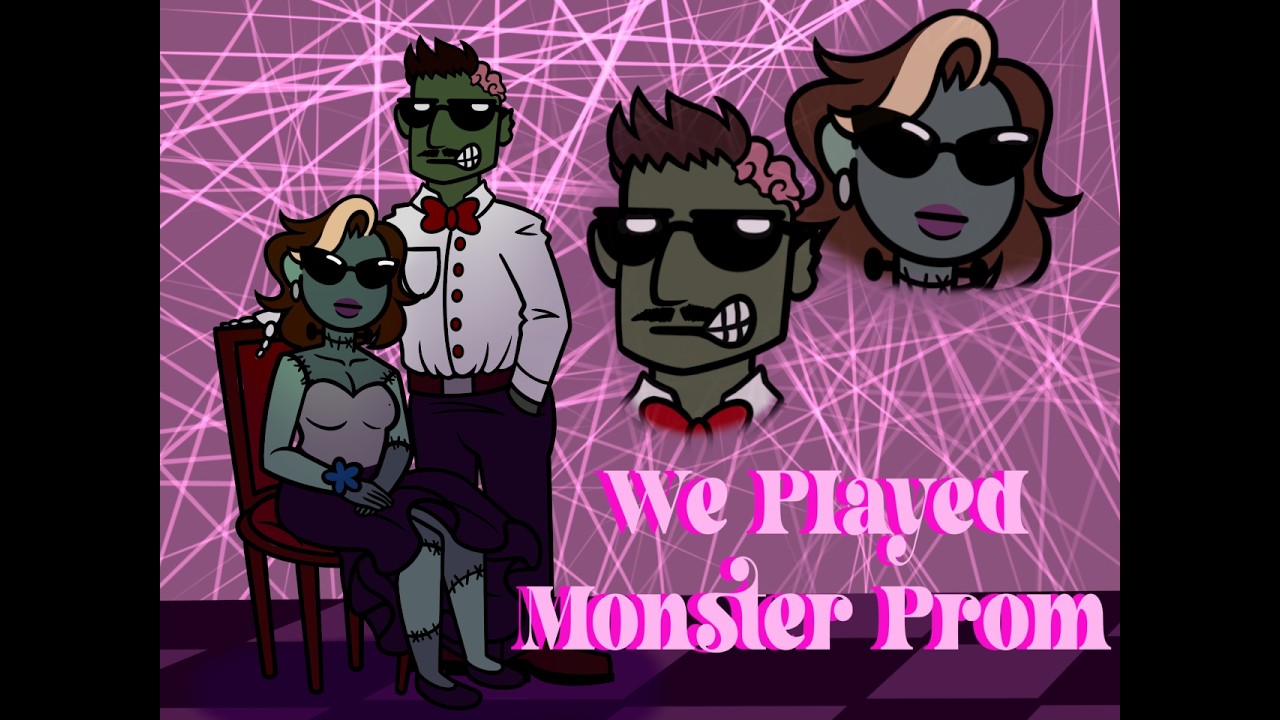 I TOOK GRANDMA TO PROM??? (Monster prom part 1)