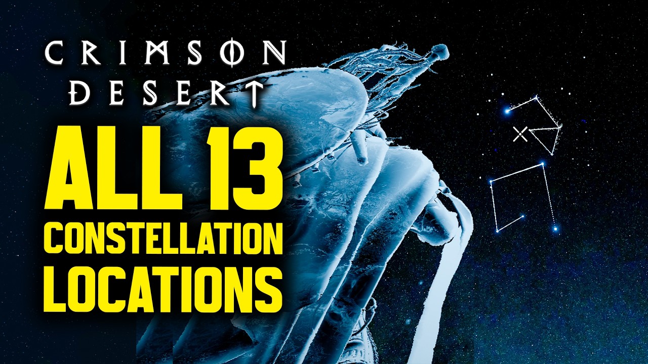 Crimson Desert - All Constellation Locations & How to Examine Them (Troll Studying Steles Quest)