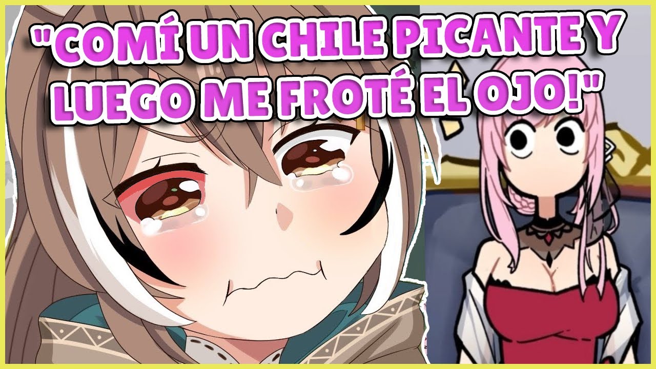 Calli y Mumei hablan de su experiencia con chiles picantes [Hololive Español]