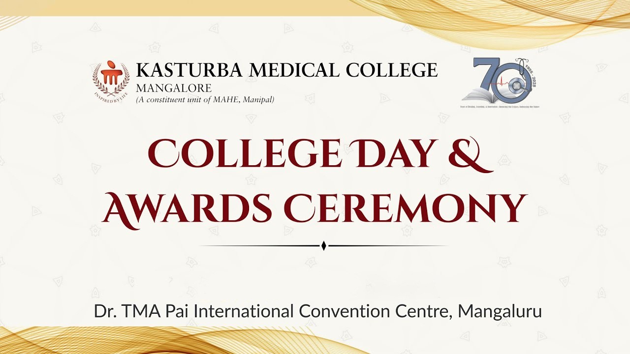 College Day & Awards Ceremony 2026 || KMC MANGALORE || LIVE STREAMING || 12-06-2025@6.00pm