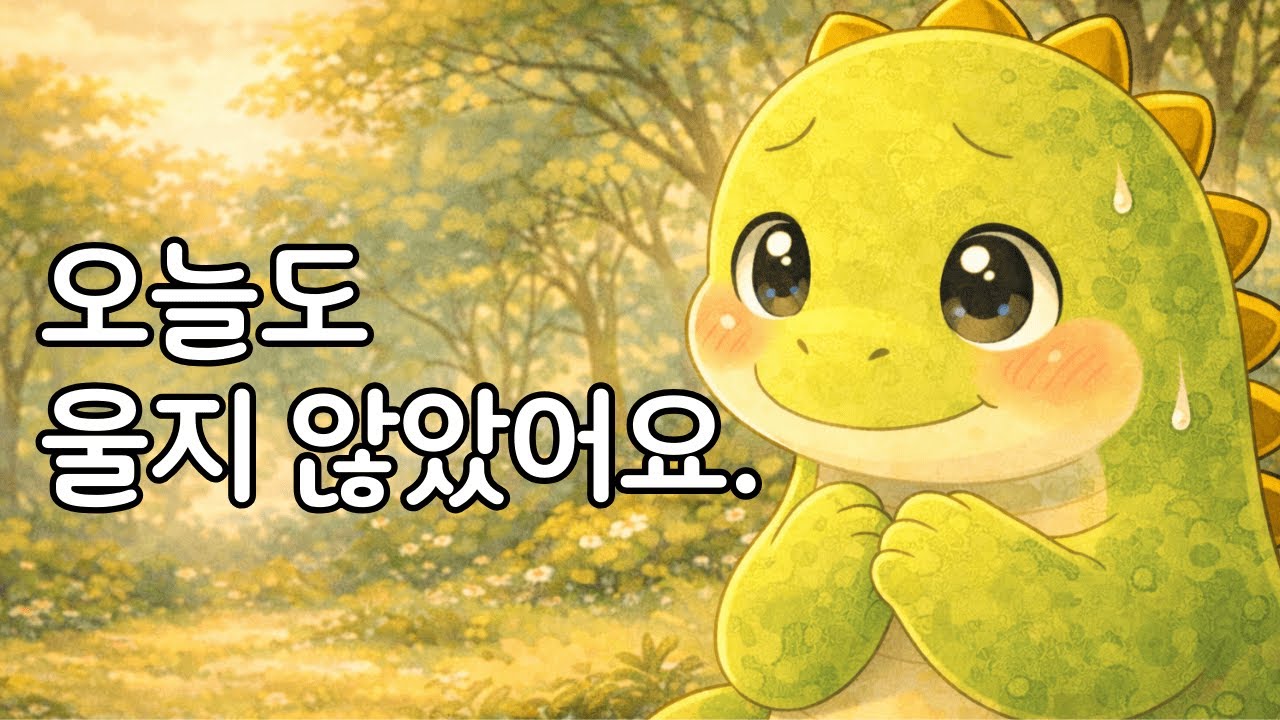 울고 싶었지만, 울지 않았던 공룡