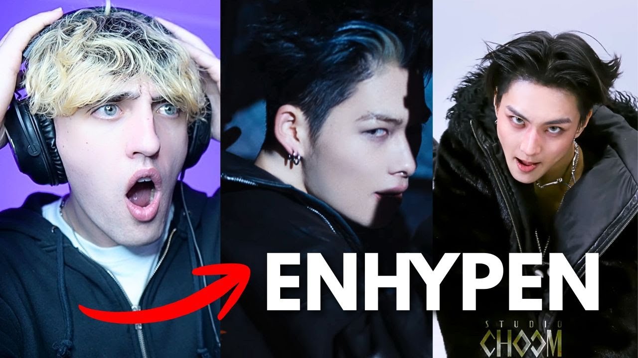 South African REACTS to ENHYPEN 'Knife' M/V + STUDIO CHOOM PERFORMANCE