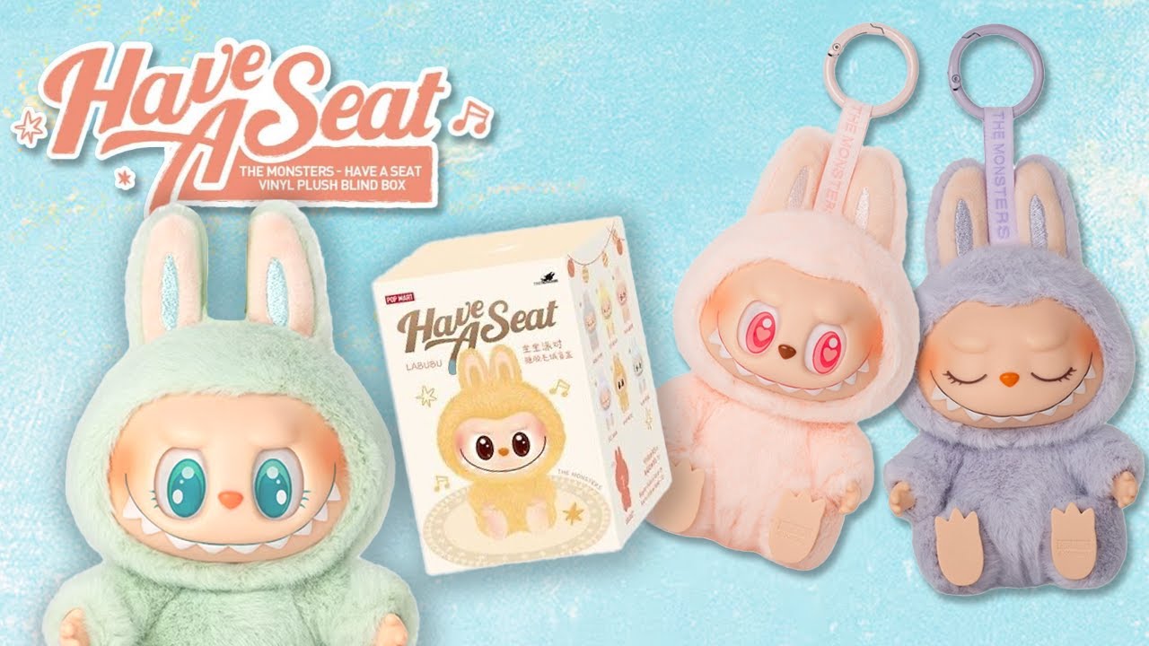 Abriendo Labubus Have a Seat - Unboxing blind box