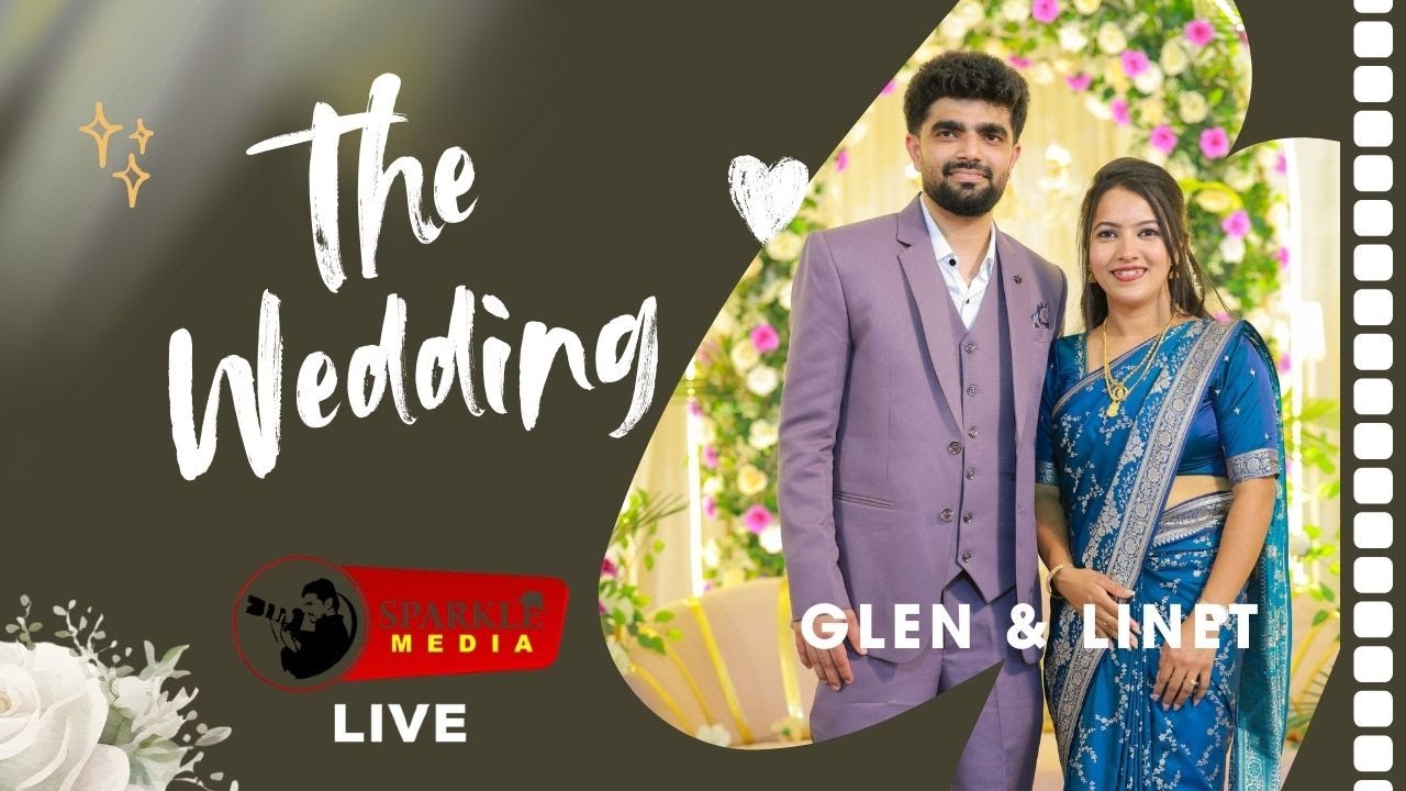GLEN & LINET | WEDDING | LIVE STREAMING | SPARKLE MEDIA