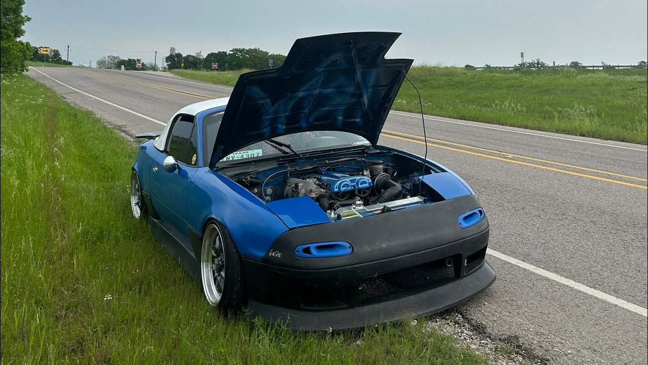 Mazda Miata drift car roadtrip!