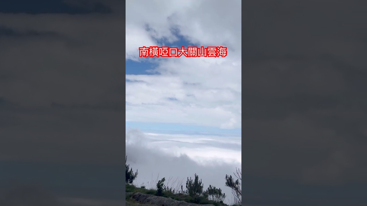 Taiwan好景/南橫啞口大關山雲海