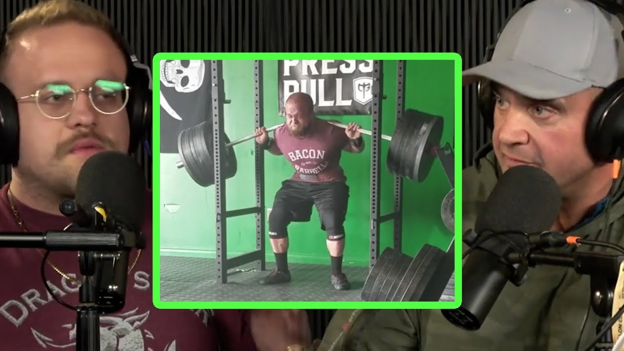 Joe Sullivan Recounts Viral Bar Bending Squat Incident
