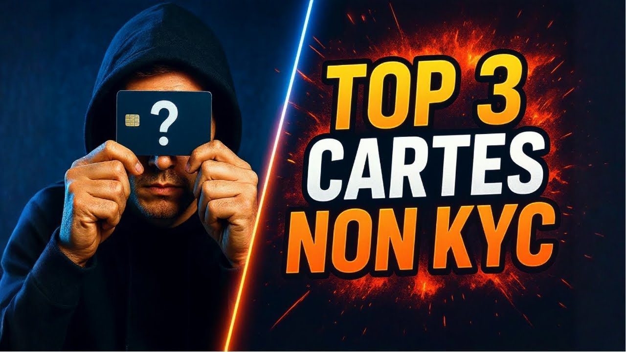 Top 3 des cartes crypto SANS KYC