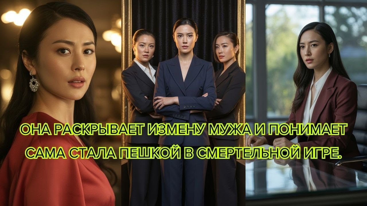 Она раскрывает измену мужа и понимает — сама стала пешкой в смертельной игре #драма #любовь #измена