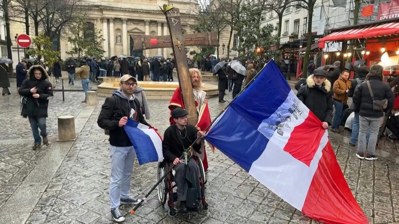 Rassemblement &agrave; Paris pour demander 