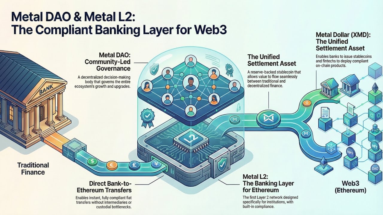 Metal DAO & Metal L2 are shaping the next evolution of blockchain banking | Metallicus | Webauth