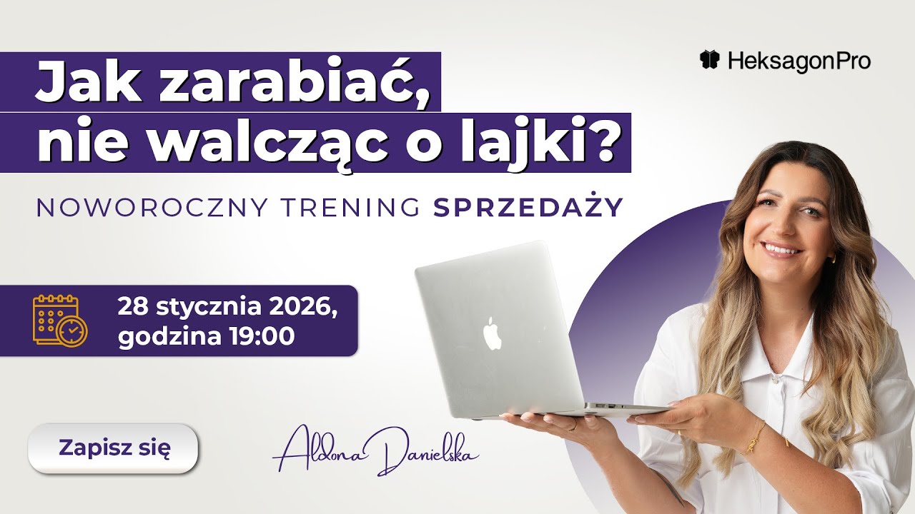 Bezpłatne spotkanie online "Jak zarabiać, nie walcząc o lajki?"