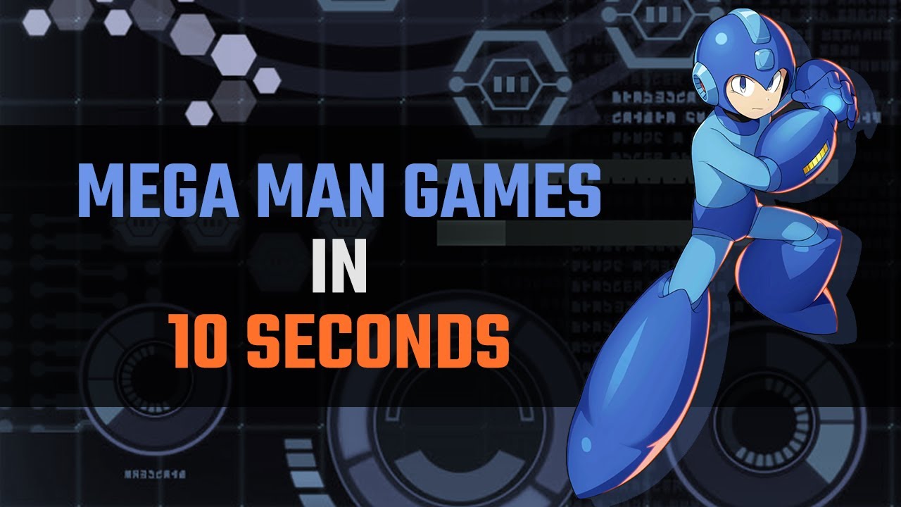Игры Mega Man за 10 секунд