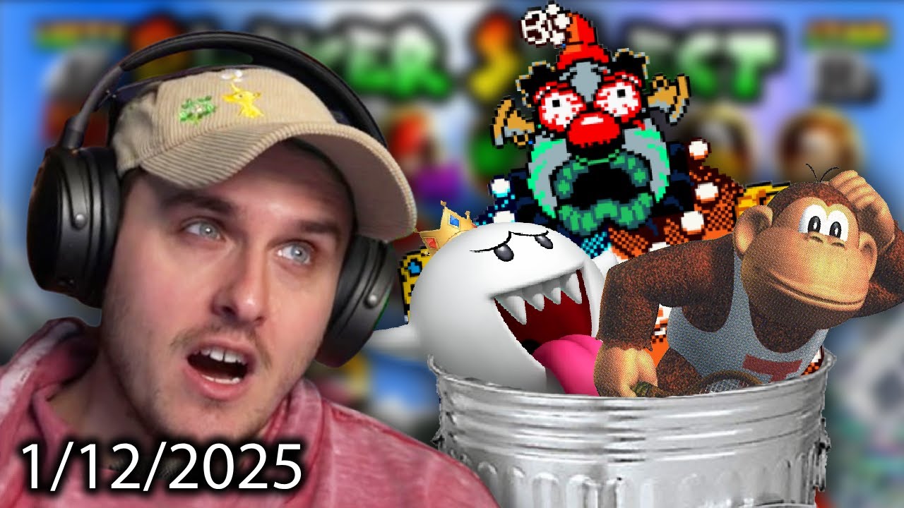 Coney Reacts To Weird Mario Spin-off Characters (1/12/25)