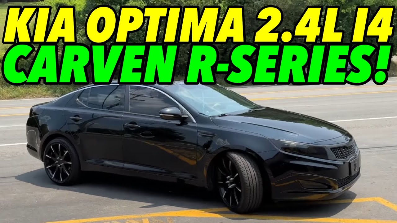 2012 Kia Optima 2.4L Exhaust Sound w/ CARVEN R-SERIES!