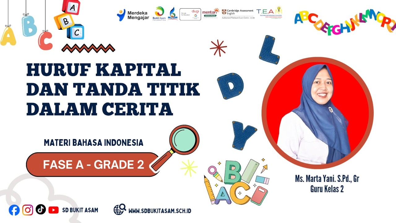 Bahasa Indonesia Grade 2 - Huruf Kapital dan Tanda Titik Dalam Cerita - Oleh Ms. Marta